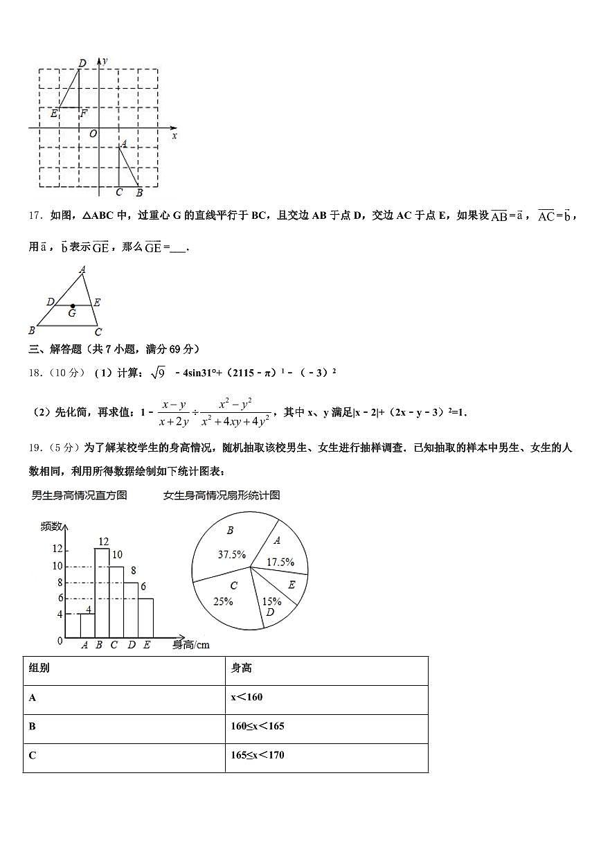 2025年日土县中考二模数学试题含解析第3页