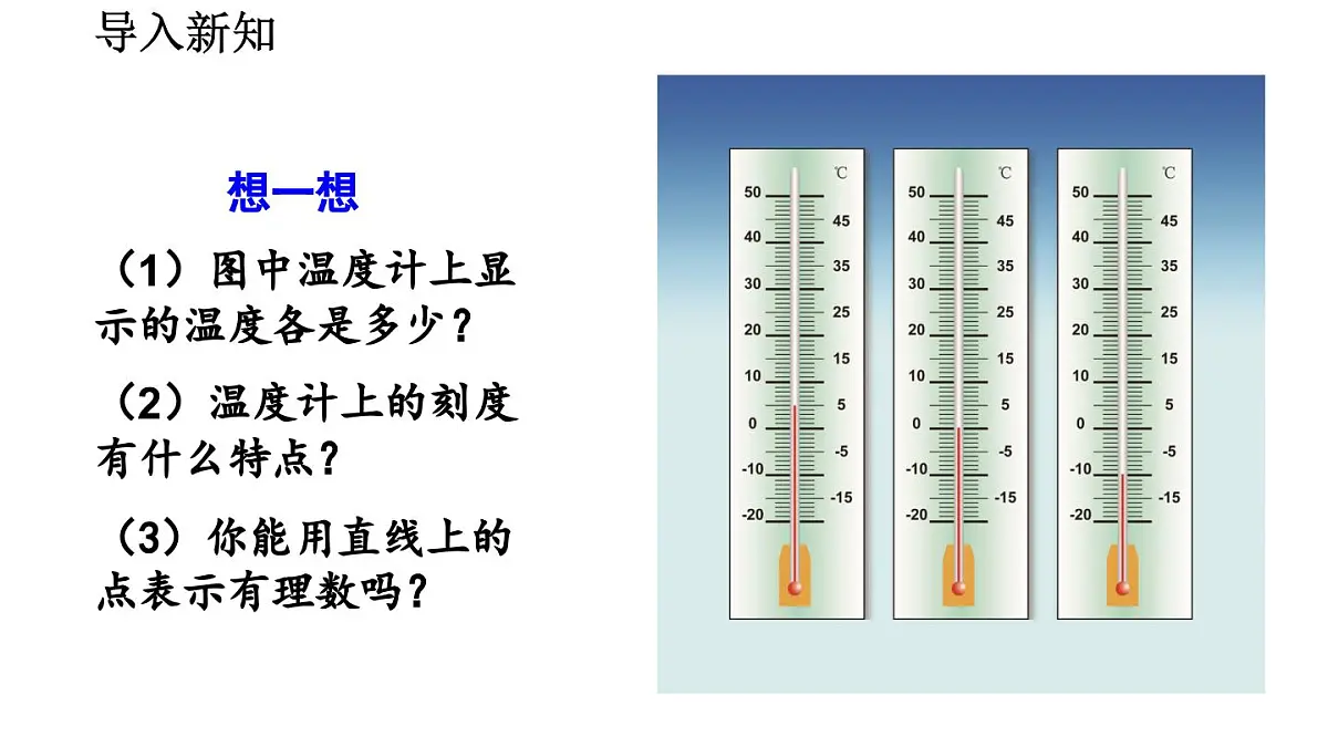 2025年秋北师大版七年级数学上册2.1.3 数轴（课件）第2页