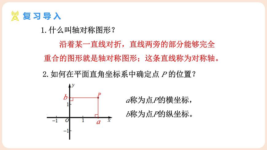 3.3 轴对称与坐标变化 课件 2025-2026学年北师大版八年级数学上册第3页