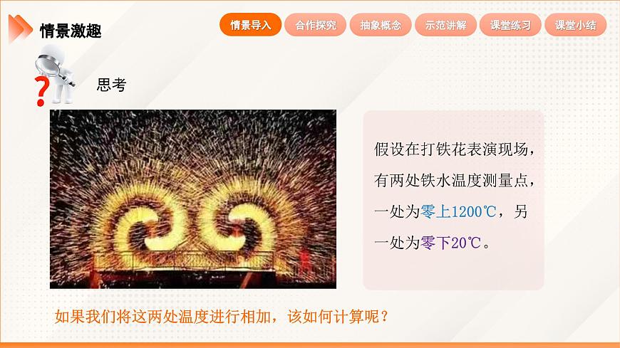 2024新人教版七年级上数学 2.1.1 有理数的加法 第1课时  有理数的加法 课件第6页