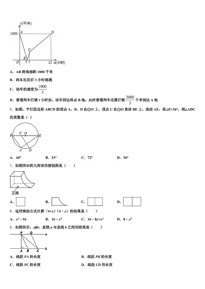 2024-2025学年菏泽市郓城县中考数学猜题卷含解析第2页