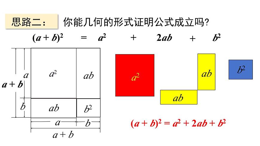 11.3.2 两数和（差）的平方（课件）2025-2026学年华师大版八年级数学上册第6页