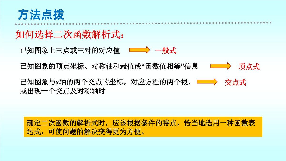 北师大九年级数学下册第二章二次函数复习与回顾（第二课时）复习课件第8页