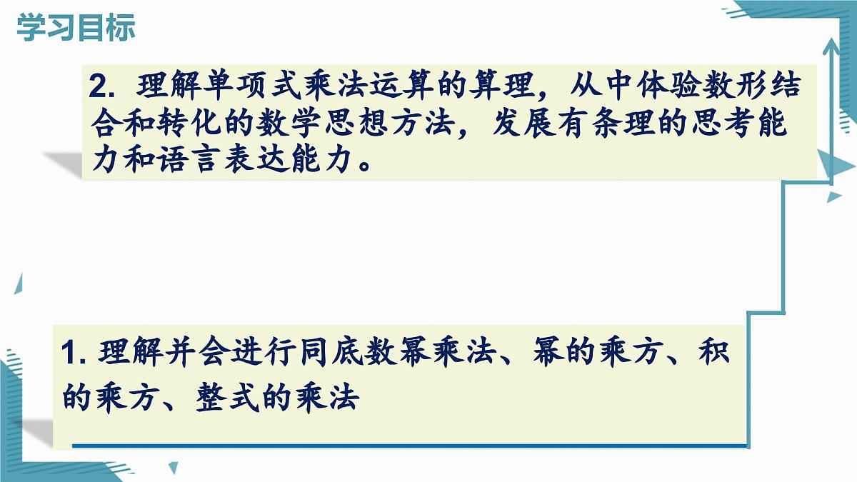 2025年沪教版（五四制）教材初中数学七年级上册11.1.4  整式的乘法课件第2页
