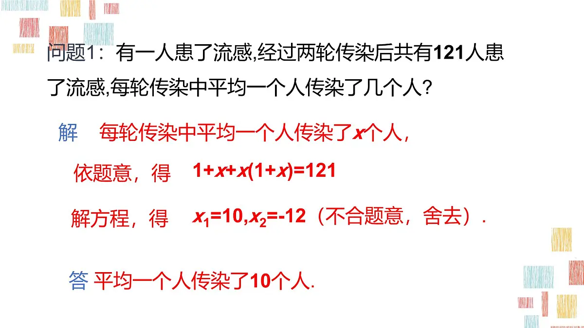 数学人教版（2024）九年级上册《实际问题与一元二次方程5》课件第8页