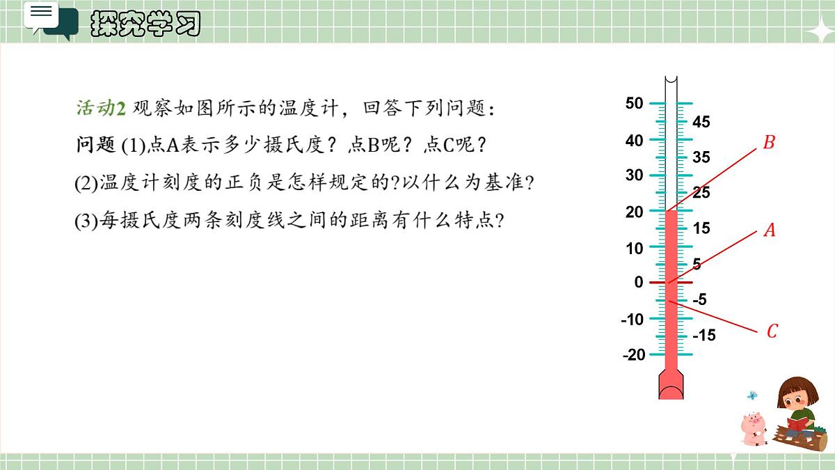 人教版（2024）数学七年级上册1.2.2 数轴 课件第8页