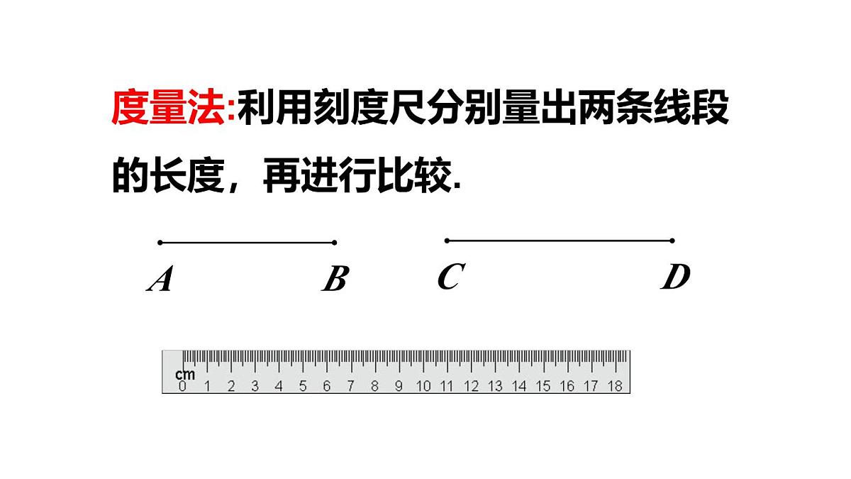 2025年沪科版七年级数学上册4.3.1 线段的长短类（课件）第4页