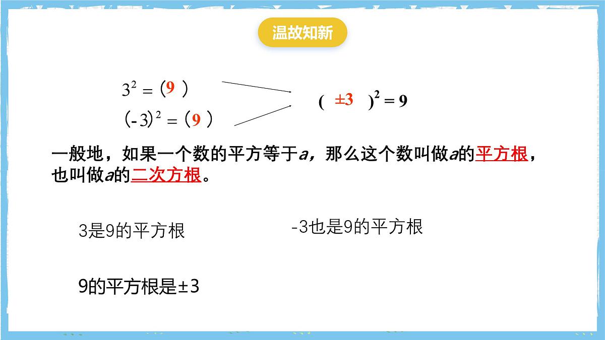 浙教版数学七上（2024）3.1《平方根》课件第2页