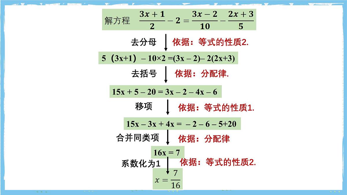 浙教版数学七上（2024）第五章 《一元一次方程》章末复习《易错题》课件第8页
