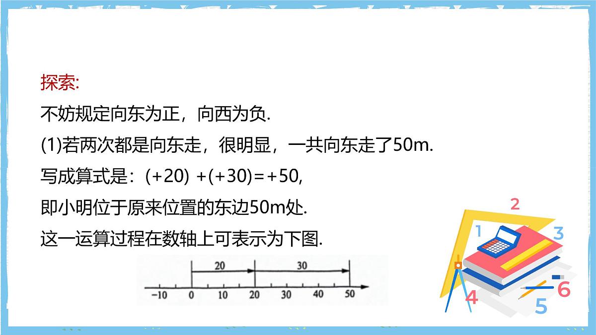 华师大版数学七上（2024）1.6.1《有理数的加法法则》第6页