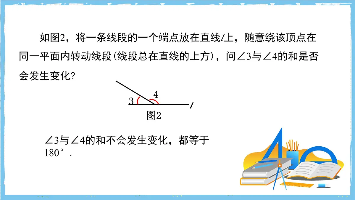 苏科版数学七上（2024）6.2.2《补角、余角》课件第3页