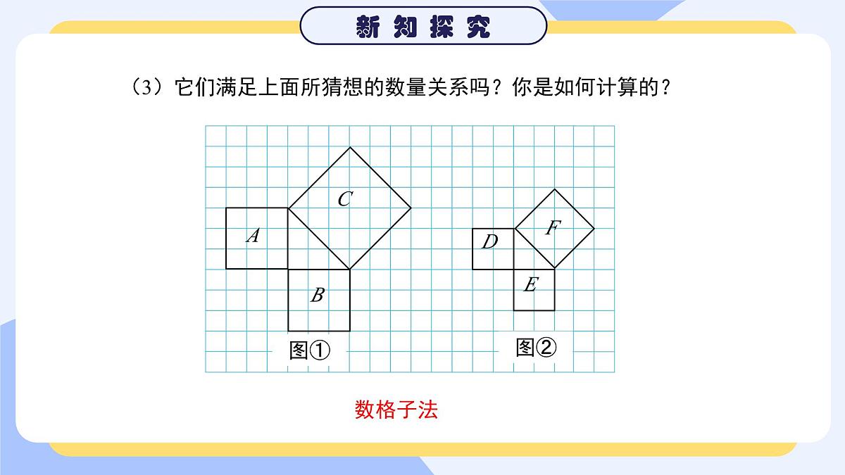 北师大版（2024）初中数学八年级上册1.1 课时1 认识勾股定理 课件第7页