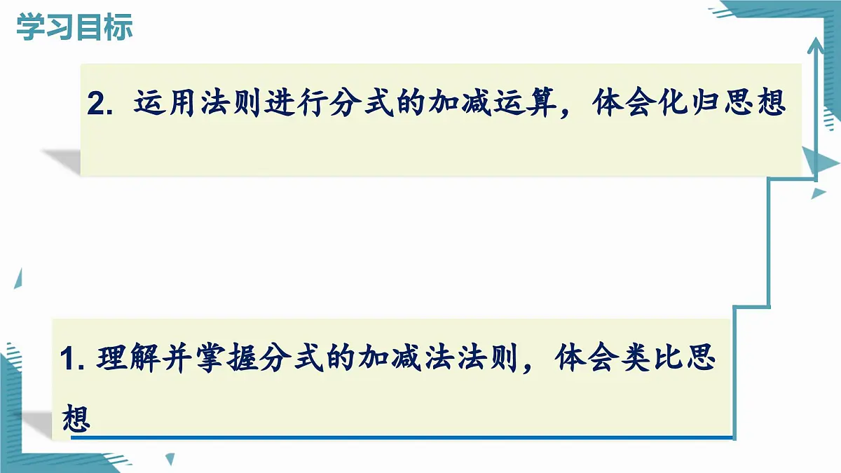 2025年沪教版（五四制）教材初中数学七年级上册13.2.2分式的加减课件第2页