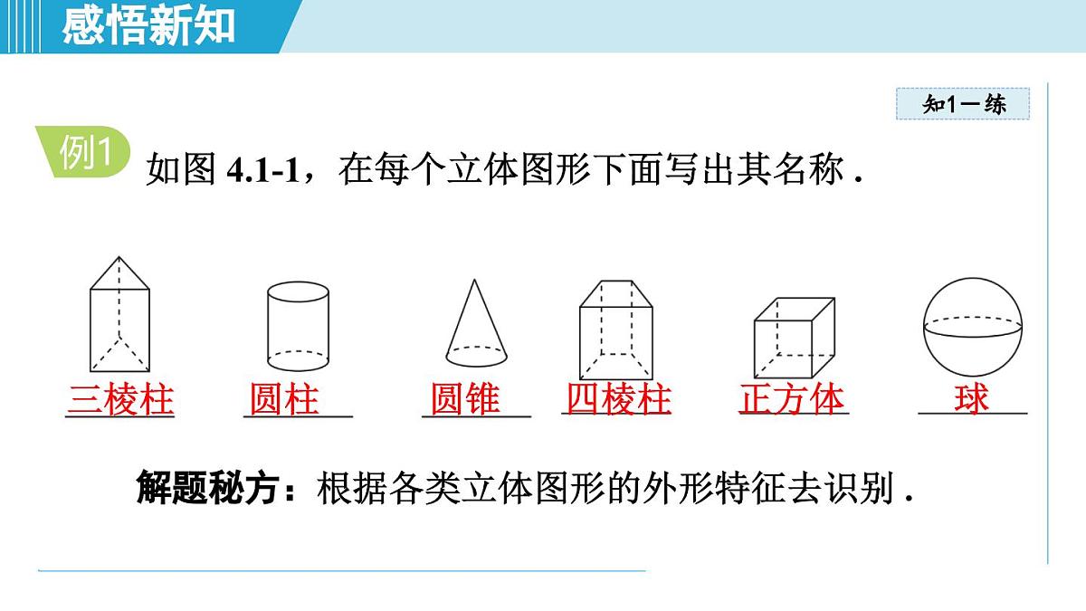 湘教版七年级数学上册 4.1 立体图形与平面图形（第四章  图形的认识  学习、上课课件）第6页