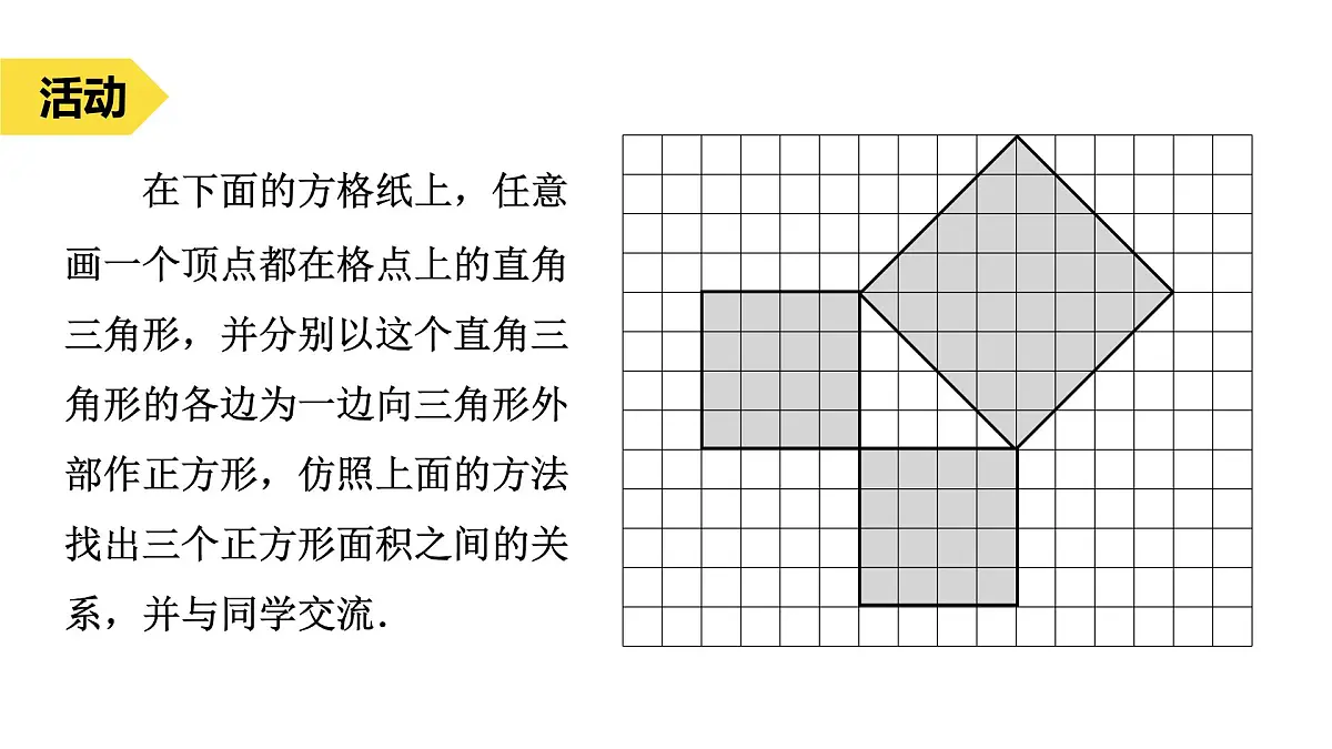 苏科版八上第二单元3.1勾股定理（1）课件+教案第7页