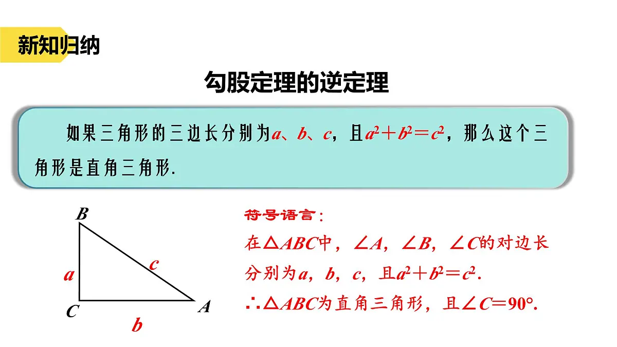 苏科版八上第二单元3.2勾股定理逆定理课件+教案第4页