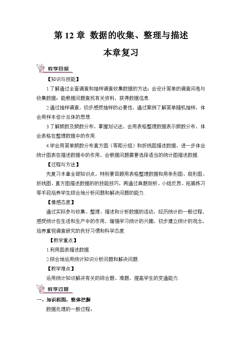 本章复习（教案）第1页