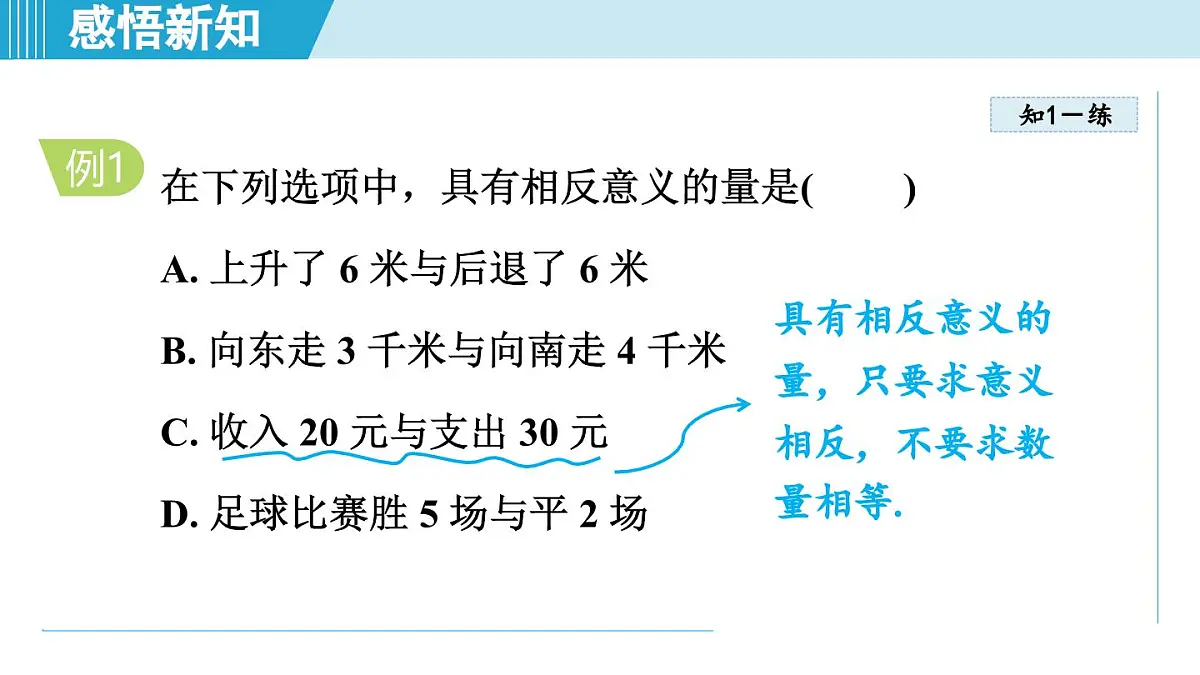 冀教版七年级数学上册 1.1 正数和负数（第一章 有理数 学习、上课课件）第7页