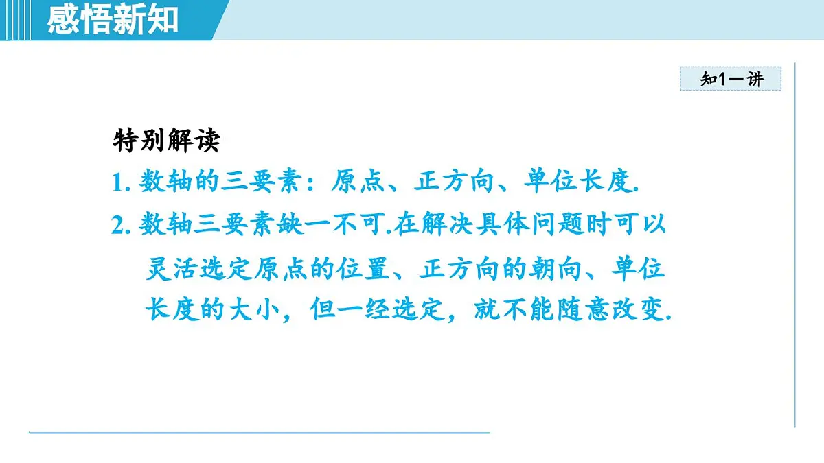 冀教版七年级数学上册 1.2 数轴（第一章 有理数 学习、上课课件）第4页