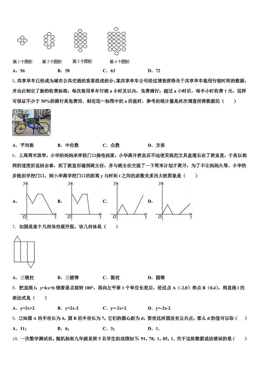 2025届宁夏银川市 灵武市中考数学最后冲刺浓缩精华卷含解析第2页