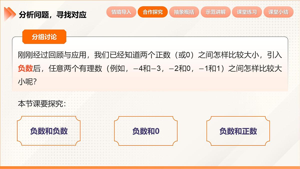 2024新人教版七年级上数学 1.2.5 有理数的大小比较 课件第7页