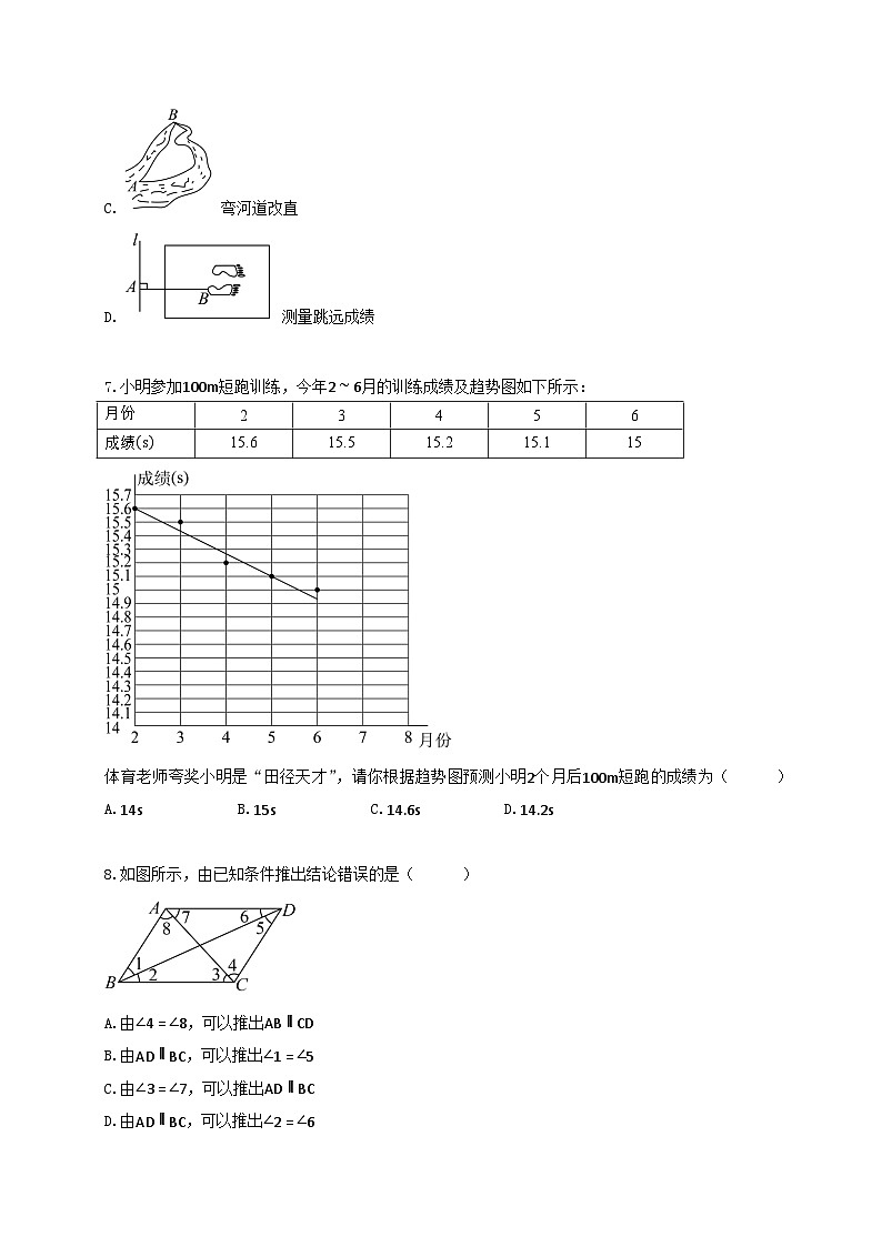 2024_2025学年安徽省阜阳市七年级下册6月期末数学试卷【附答案】第2页