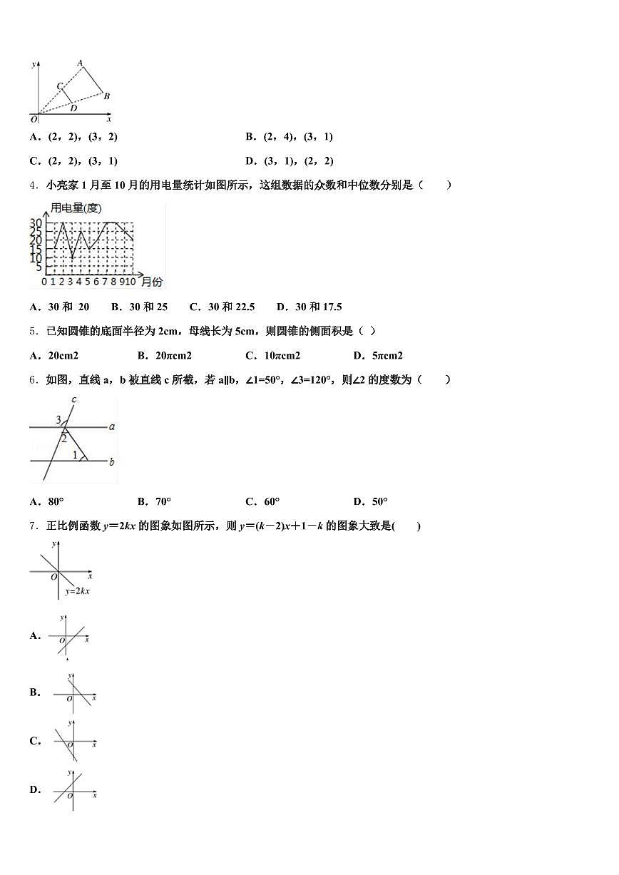 2024-2025学年嵩明县中考冲刺卷数学试题含解析第2页