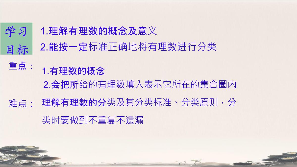 初中 数学 人教版（2024） 七年级上册1.2.1 有理数的概念课件第2页