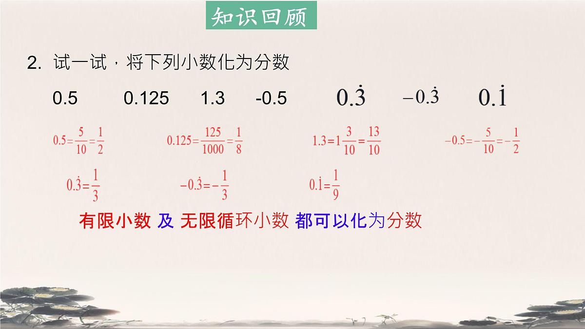 初中 数学 人教版（2024） 七年级上册1.2.1 有理数的概念课件第4页