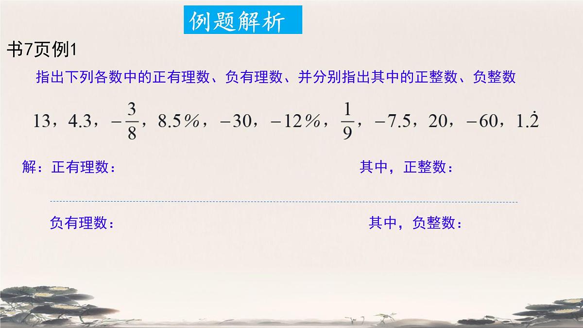 初中 数学 人教版（2024） 七年级上册1.2.1 有理数的概念课件第8页