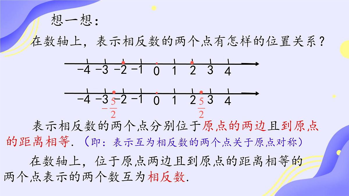 初中  数学  人教版（2024）  七年级上册1.2.3相反数 课件第7页