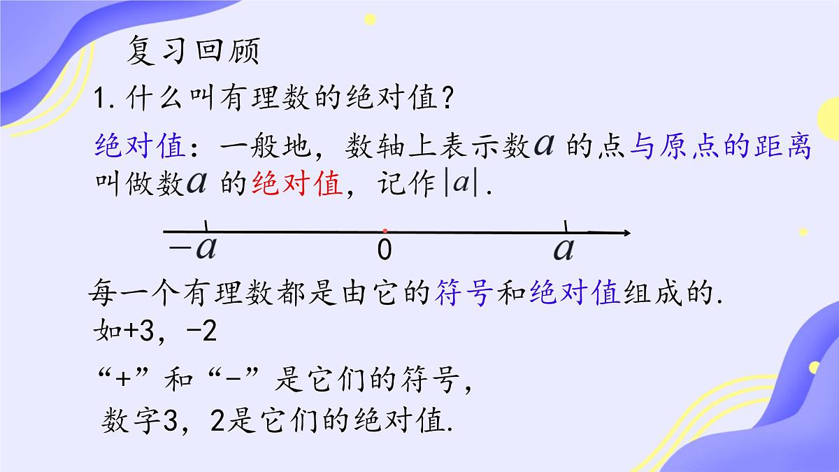 初中  数学  人教版（2024）  七年级上册1.2.5有理数的大小比较 课件第2页
