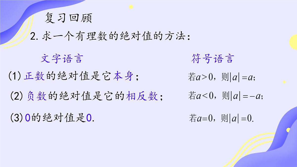 初中  数学  人教版（2024）  七年级上册1.2.5有理数的大小比较 课件第3页