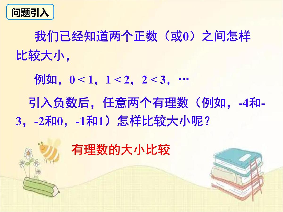 初中  数学  人教版（2024）  七年级上册1.2.5有理数的大小比较 课件第3页