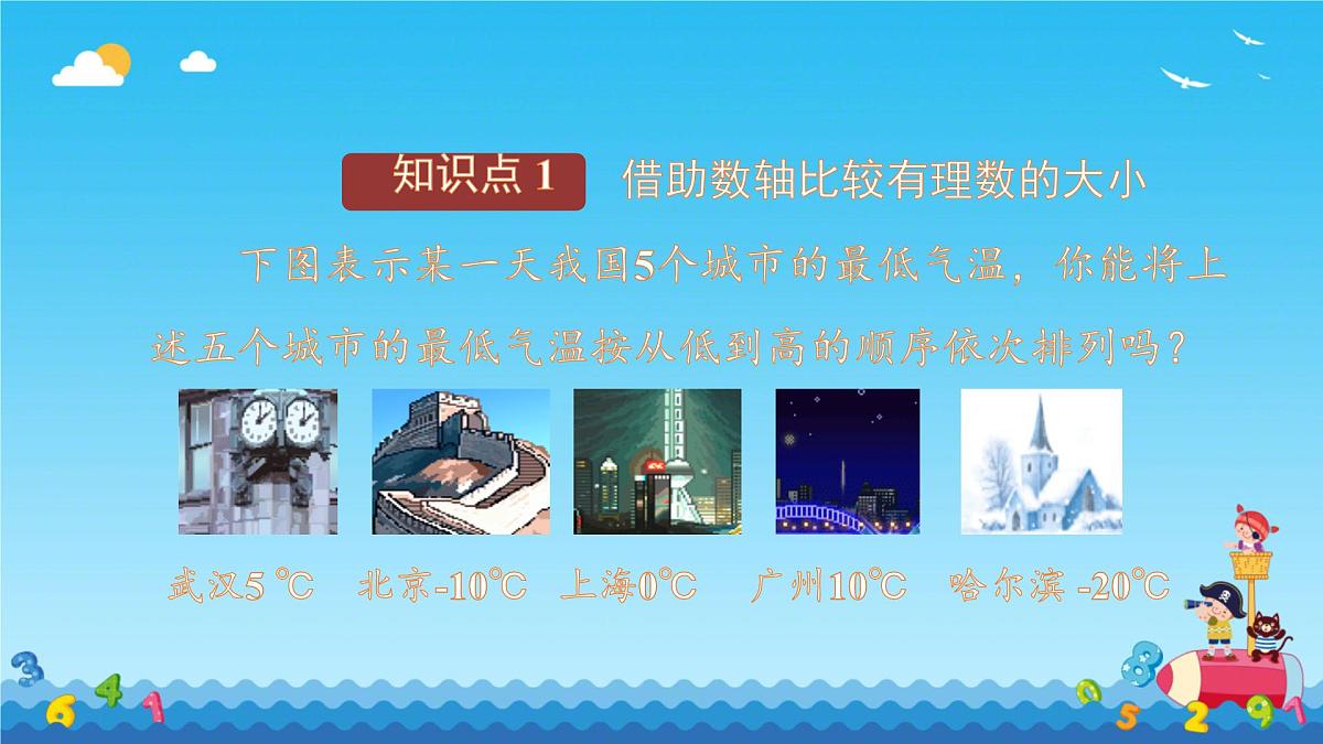 初中  数学  人教版（2024）  七年级上册1.2.5有理数的大小比较 课件第3页