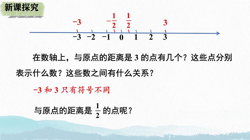 初中  数学  人教版（2024）  七年级上册1.2.3相反数 课件第3页
