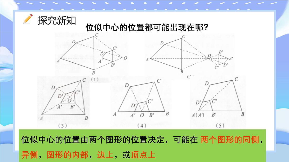 人教版九年级数学下册位似图形的概念及画法课件第6页