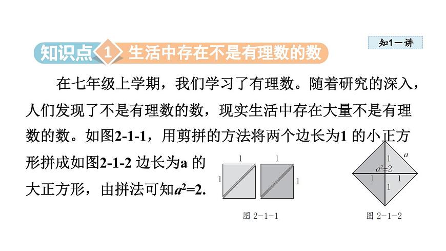 2.1 认识实数(课件)2025-2026学年北师大八年级数学上册第3页