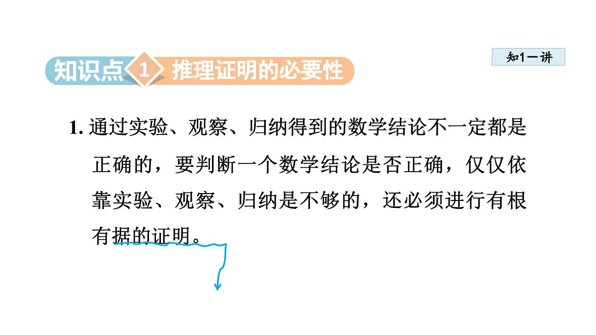 7.1 认识证明(课件)2025-2026学年北师大八年级数学上册第3页