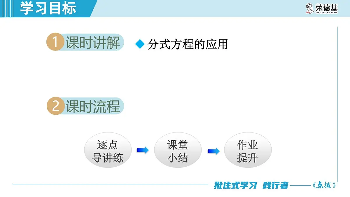 12.5 分式方程的应用 (课件)2025-2026学年冀教版八年级数学上册第2页