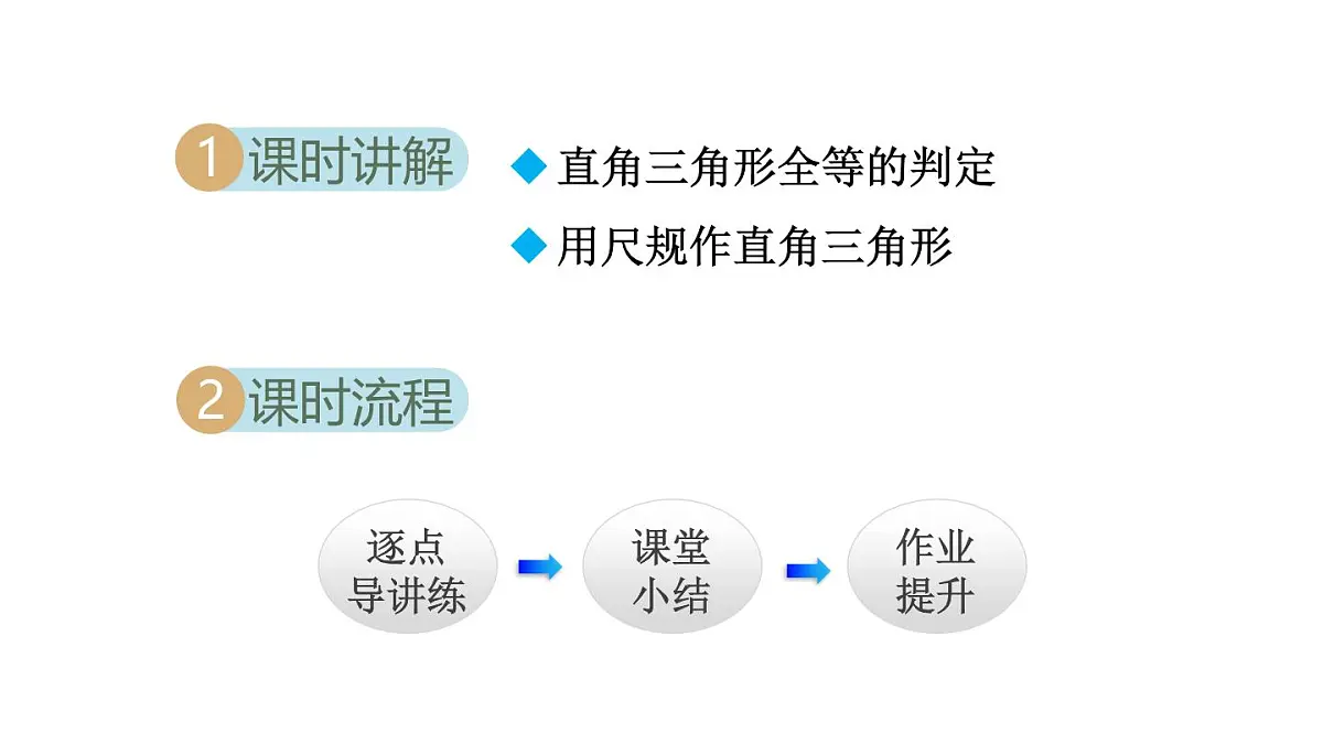 17.4 直角三角形全等的判定 (课件)2025-2025学年冀教版八年级数学上册第2页