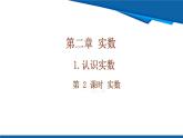 北師大版（2024）數(shù)學(xué)八年級上冊 2.1 第2課時(shí) 實(shí)數(shù) 課件