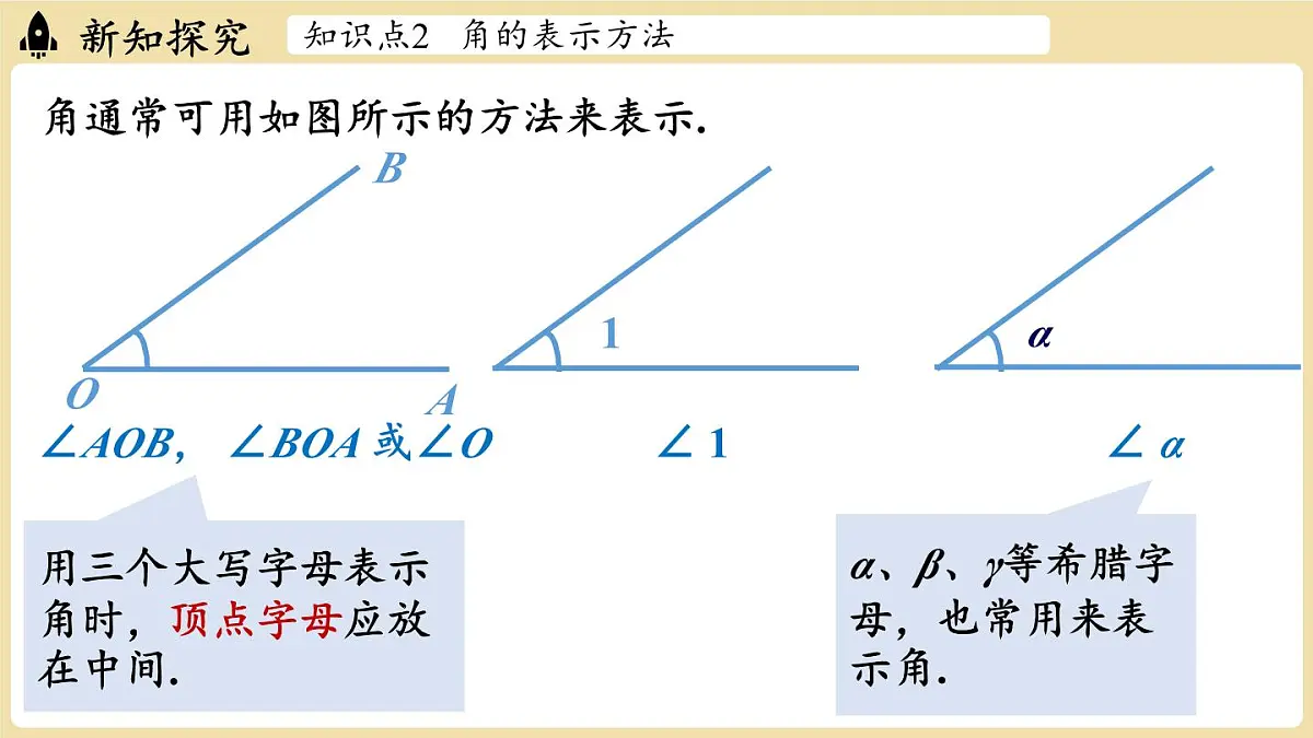 2025年湘教版七年级数学上册 4.3.1 角与角的大小比较（课件）第8页