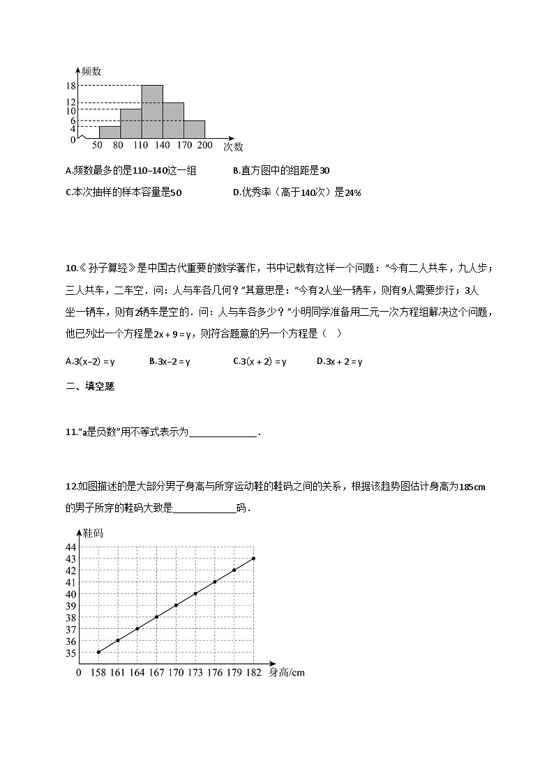 2024_2025学年福建省福州市长乐区七年级下册6月期末数学检测试卷（含答案）第3页