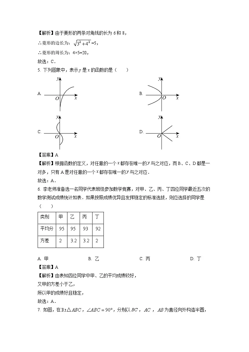 河北省张家口市宣化区2024-2025学年八年级下学期期末考试数学试卷（解析版）第2页