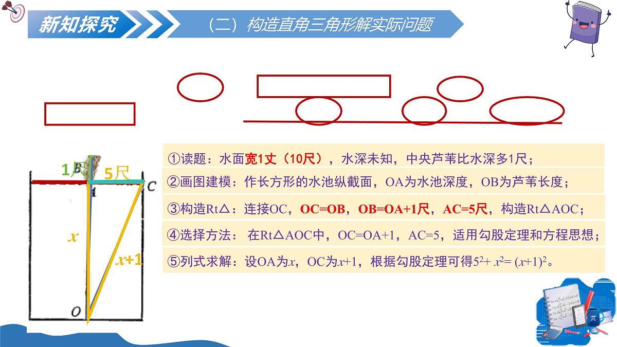 北师大版数学八年级上册 1.3勾股定理的应用 教学课件第6页