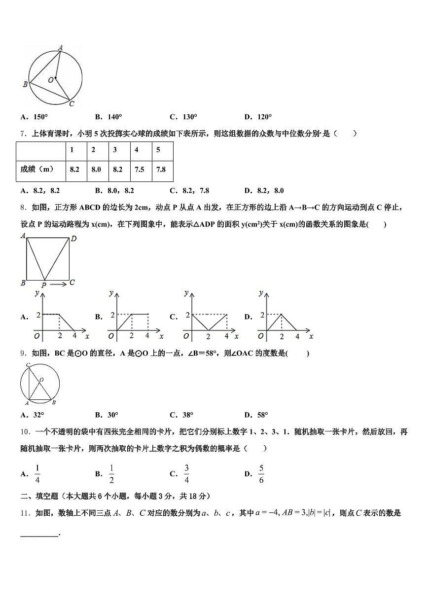 2024-2025学年广东省河源市东源县中考数学最后冲刺浓缩精华卷含解析第2页