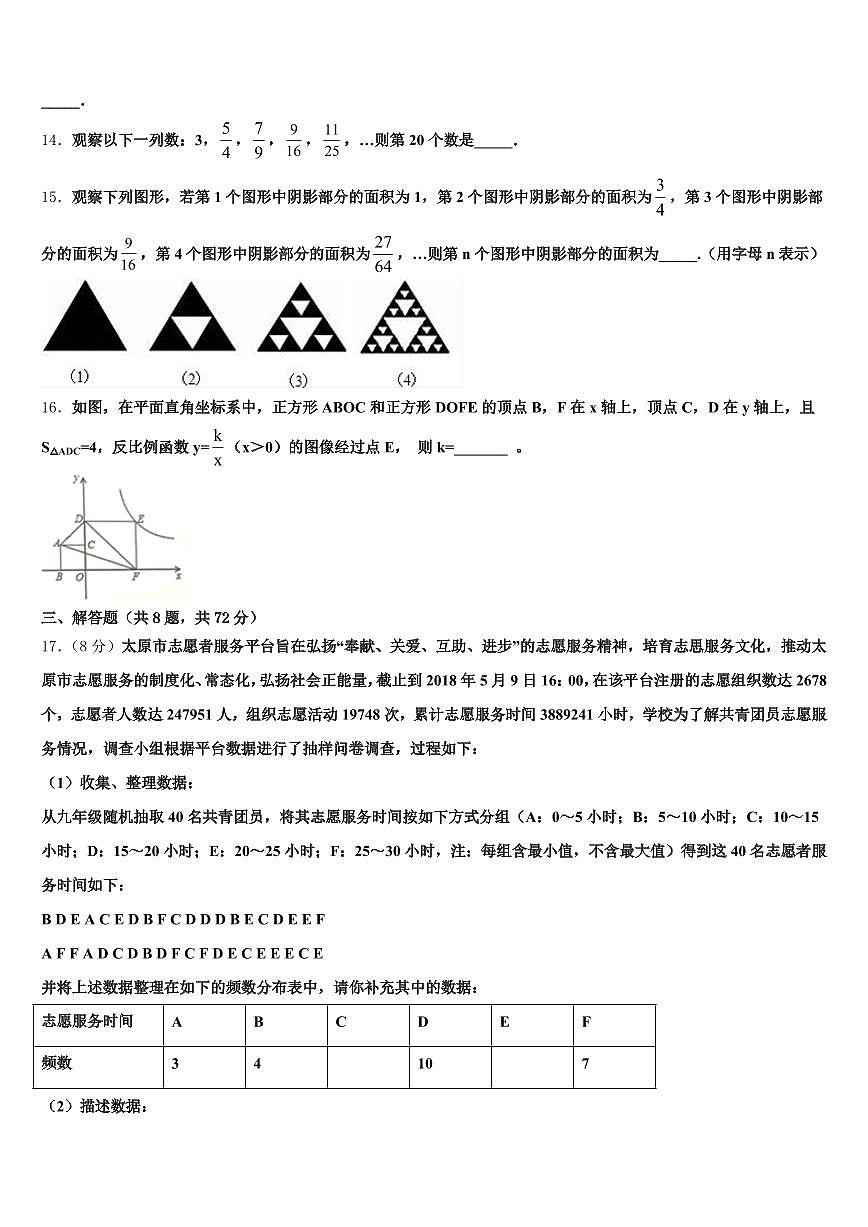 2025年河南省许昌市建安区中考数学最后冲刺模拟试卷含解析第3页