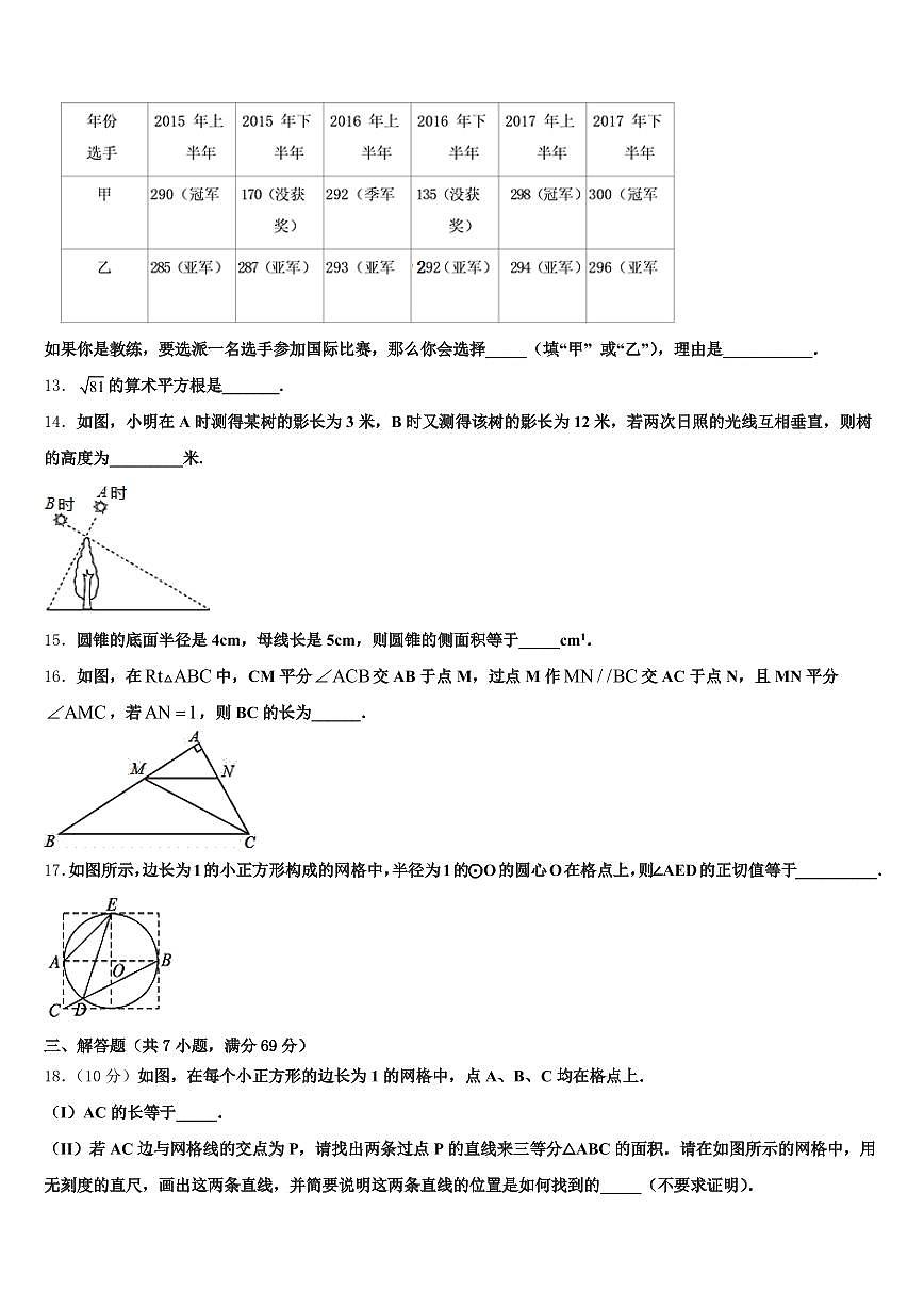 2025年河南省南阳市卧龙区中考适应性考试数学试题含解析第3页