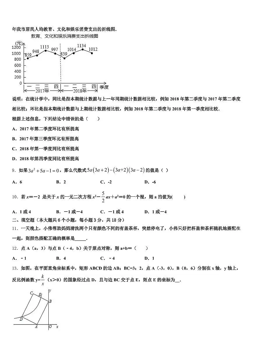 2025年射阳县中考数学最后冲刺浓缩精华卷含解析第2页